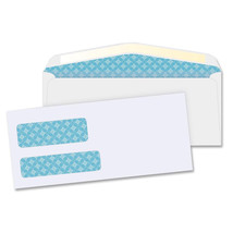 Double Window Business Envelope, #9, White, 500/Box. Case of 2500 BSN 36680 - $341.84