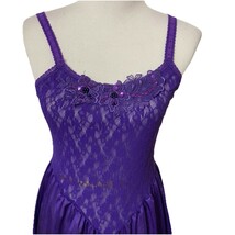 Vintage Ballerina Nightgown Basque Waist Lace Feather Bed Intimate Sz M ... - $25.88