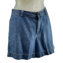 GAP Shorts Retro Cut Rigid Denim Cotton Blue Women&#39;s Size 8 - £12.65 GBP