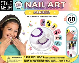 SpiceBox Style Me Up Deluxe 3D Nail Art Maker Kit- (Pack of 1) - $1,202.09 MXN