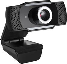  H4 Webcam 1080P HD USB Webcam with Built in Microphone Black - £56.58 GBP