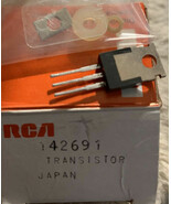 RCA 142691 Silicon NPN Transistor Replacement - NOS Qty 1 - $411.68 MXN