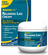 Relaxing Leg Cream, Deep Penetrating Topical for Pain and Restless Syndrome  4Oz - £14.47 GBP - £22.83 GBP