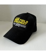 Baer Field Speedway Hat Fort Wayne IN 50 Years of Racing Black Cap Adjus... - $14.13