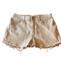 Bill Blass Jeans Womens 8P Vintage Tan High Rise Cutoff Denim Short Shorts - £10.52 GBP