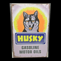 Husky Gasoline Motor Oils Retro Metal Tin Sign 12&quot; x 8&quot; NEW Sealed - $9.99