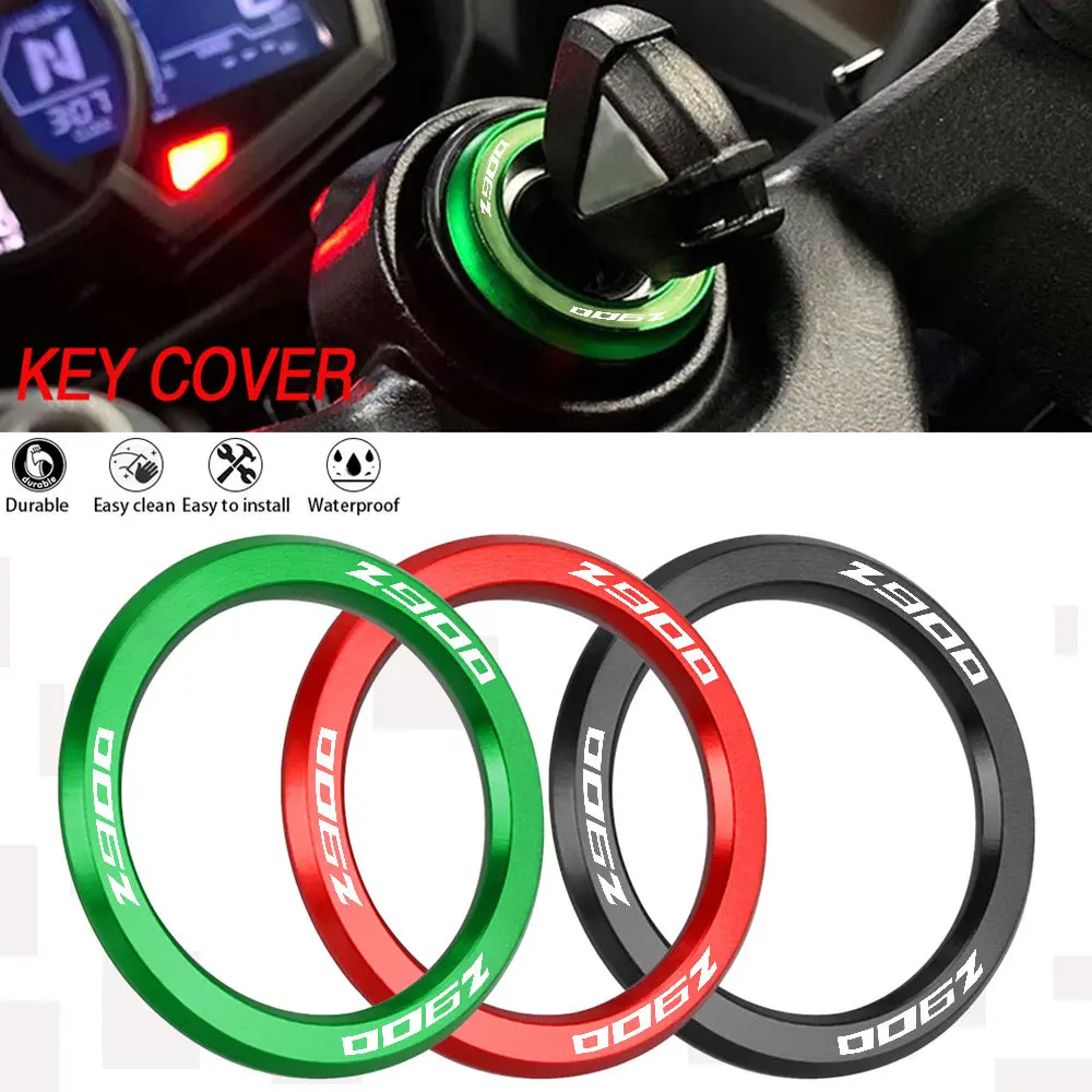 Z900 2022 2023 CNC Motorcycle Ignition Cover Key Switch Ring CNC Aluminum - £10.87 GBP+