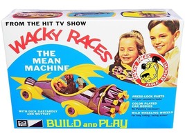 Skill 2 Snap Model Kit The Mean Machine with Dick Dastardly and Muttley Figurin - £37.95 GBP