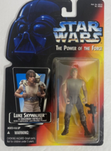 Star Wars The Power Of The Force Luke Skywalker Dagobah Fatigues Action Figure - $9.88