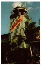 Honolulu Airport HNL Control Tower Aloha Postcard - £7.06 GBP