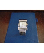 *Working* By HUGO WOMEN'S CROME EXPANDABLE BRACELET WATCH - $25.59