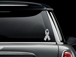 Autism Awareness Puzzle Ribbon Vynil Car Window Decal Bumper Sticker US Seller - £5.50 GBP+
