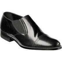 00017 , Stacy Adams Leather Shoes Madison Slip On Cap Toe image 6