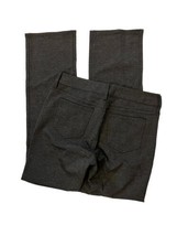 NYDJ Womens Pants MARILYN Straight Gray 5-Pocket Ponte Knit Stretch Sz 4 - £14.51 GBP