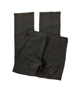 NYDJ Womens Pants MARILYN Straight Gray 5-Pocket Ponte Knit Stretch Sz 4 - £14.34 GBP
