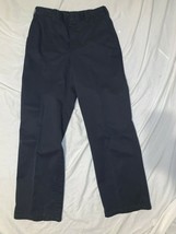 PARAMOUNT FIREWEAR BY FECHHEIMER BLACK UNIFORM PANTS 33R 30X30 - $18.64 CAD