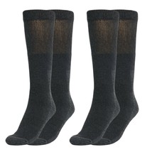 Over The Calf Tactical Socks with Cushioned Sole Anthracite 2 Pairs - £10.11 GBP