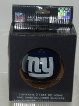 NFL Licensed Boelter Brands LLC New York Giants Salt Pepper Shakers - £15.61 GBP
