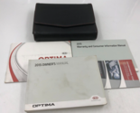 2015 Kia Optima Owners Manual Handbook Set with Case OEM M01B11057 - $22.49