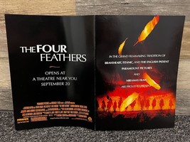 The Four Feathers (2002) Heath Ledger ~ Folding Promo Brochure / Poster 16&quot;x 11&quot; - £7.54 GBP