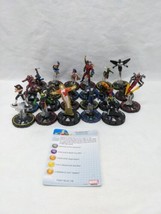 Lot Of (23) Wizkids Marvel DC Heroclix Commons Uncommons Wizkids  - $14.85