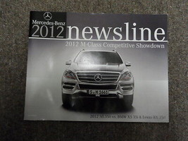 2012 Mercedes Benz M Classe M Newsline Competitivo Showdown Manuale OEM Affare - $9.08