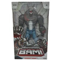 B.A.M! Saber Jaws Monster Beast Aliens Mechs Action Figure 11&quot; Jakks V/0... - £14.70 GBP