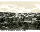 Vtg Postcard Bird&#39;s-Eye View 151st Inf Brigade Quarters Camp Devens Ayer... - $13.32