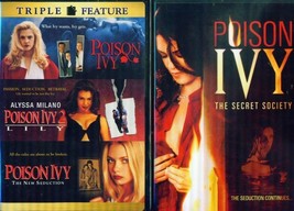 POISON IVY 1-2-3-4: Sexy Drew Barrymore, Alyssa Milano, Jaime Pressly - NEW DVD - £41.92 GBP