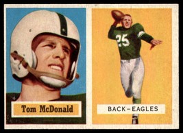 1957 Topps #124 Tommy McDonald VGEX-B107R12 - £38.66 GBP