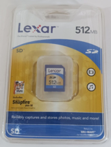 LEXAR SD 512-689 512MB Memory Card For Older Camera PDA GPS Computer Or ... - $10.29