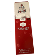 Holiday Time Instant Decor Wall Art &quot;Merry Christmas&quot; Peel &amp; Stick NIB - $12.99