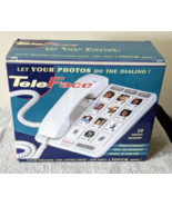 Teleface 10 Photo Memory “Let Your Photos Do The Dialing” Phone Landline - $25.71 CAD