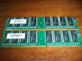 2GB (2 x 1GB) PC3200 DDR Memory 4 Dell Dimension 1100 3000 4500 4550 RAM 400MHz - £24.49 GBP
