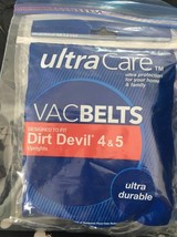 Ultra Care Vac Belt Dirt Devil 4 &amp; 5 Uprights, 1 Belt - $15.84