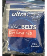 Ultra Care Vac Belt Dirt Devil 4 &amp; 5 Uprights, 1 Belt - €13,55 EUR