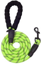 5 FT Thick Highly Reflective Dog Leash-Green - £19.41 GBP