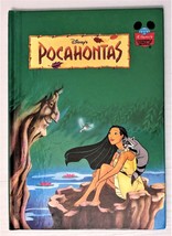 Disney&#39;s Hardcover Vintage Children&#39;s Book Pocahontas 1995 - £4.81 GBP