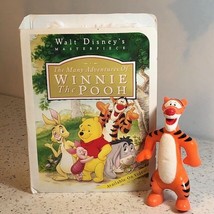 WALT DISNEY MCDONALDS VHS FIGURINE TOY MASTERPIECE COLLECTION TIGGER WIN... - $17.77