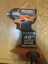 New Ridgid 18V Brushless Cordless 4 Mode Impact Driver Mod. R862312B Tool Only - £73.94 GBP