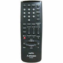 Mitsubishi HS-U550 Factory Original VCR Remote For HS-U250, HS-U550, HS-U28 - £9.06 GBP