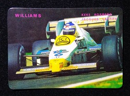 WILLIAMS F1 1985 TEAM ✱ Rare Vintage Formula 1 Pocket Calendar Portugal - £15.97 GBP