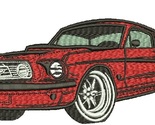 Red CAR machine embroidery design, instantly download - $3.75