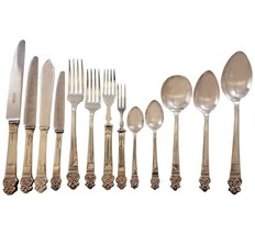 Elizabethan by Gee Holmes English Sterling Silver Flatware Set Service 164 pcs - £15,435.69 GBP