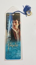 Rare Lord Of The Rings Bookmark 2001 Frodo - Ring Tassel - 7 1/4 x 2  1/4&quot; - £15.45 GBP