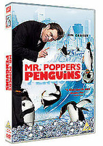 Mr Popper&#39;s Penguins DVD (2011) Jim Carrey, Waters (DIR) Cert PG Pre-Owned Regio - £12.98 GBP