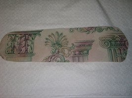 Custom Ancient Roman Grecian Elegant Columns Ceiling Fan W/Light - $118.75