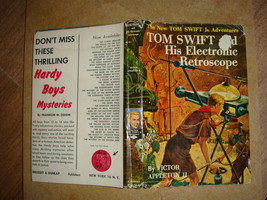 Tom Swift and his Electronic Retroscope #14 hcdj Victor Appleton II 1960... - $5.99