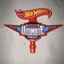 Hot Wheels Super Ultimate Garage Replacement Parts Spinning Top Topper Sign - £7.62 GBP