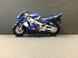 Blue Yamaha Motorcycle Toy #MQ115 - $7.58